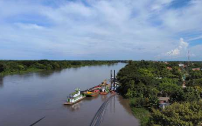 Gobierno de Colombia inicia labores de dragado en el Brazo de Mompox beneficiando a más de 264 mil habitantes de 11 municipios ribereños
