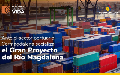 Ante el sector portuario Cormagdalena socializa el Gran Proyecto del Río Magdalena