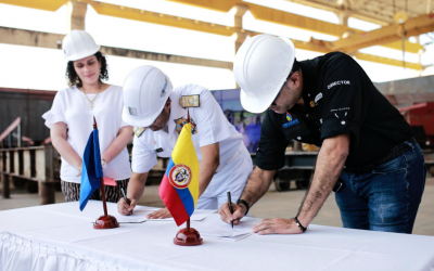Cormagdalena y Cotecmar firman convenio para iniciar la construcción de muelles fluviales