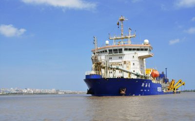 Contratada por Cormagdalena, moderna draga operará en Barranquilla