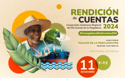 Cormagdalena invita a su Audiencia Pública de Rendición de Cuentas 2024